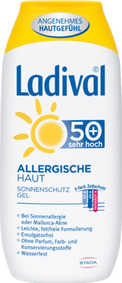 LADIVAL allergische Haut Gel LSF 50+ 200 ml