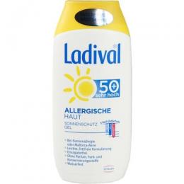 LADIVAL allergische Haut Gel LSF 50+ 200 ml