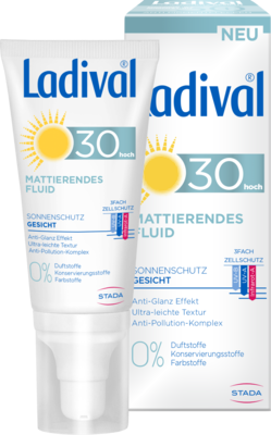 LADIVAL Sonnenschutz Gesicht Fluid matt.LSF 30 50 ml
