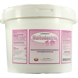 Lamperts Maltodextrin 19, Pulver 3500 g Pulver