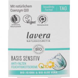 Ein aktuelles Angebot für LAVERA basis sensitiv Feuchtigkeitscreme Q10 50 ml Tagescreme  - jetzt kaufen, Marke Laverana GmbH & Co. KG.