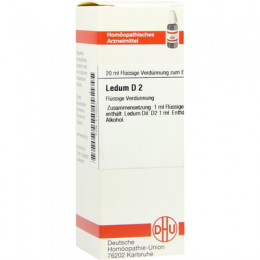 LEDUM D 2 Dilution 20 ml