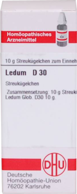 LEDUM D 30 Globuli 10 g