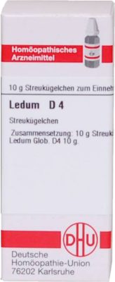 LEDUM D 4 Globuli 10 g