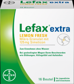 LEFAX extra Lemon Fresh Mikro Granulat 16 St