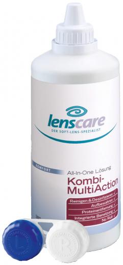 Ein aktuelles Angebot für LENSCARE Kombi MultiAction 380 ml Flaschen Kontaktlinsen Zubehör - jetzt kaufen, Marke 4 CARE GmbH.