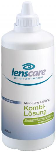 Ein aktuelles Angebot für lenscare Kombilösung 380 ml Lösung Trockene & gereizte Augen - jetzt kaufen, Marke 4 CARE GmbH.