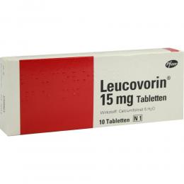 Ein aktuelles Angebot für LEUCOVORIN 15 mg Tabletten 10 St Tabletten Nahrungsergänzungsmittel - jetzt kaufen, Marke Pfizer Pharma GmbH.