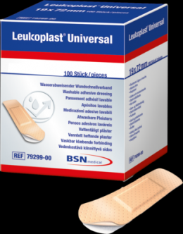 LEUKOPLAST Universal Injektionspfl.Strips 19x40 mm 100 St