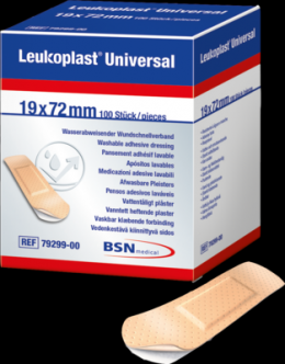 LEUKOPLAST Universal Strips wasserabw.19x72 mm 100 St