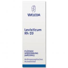 LEVISTICUM RH D 3 Dilution 20 ml Dilution