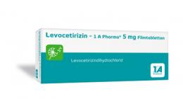 LEVOCETIRIZIN-1A Pharma 5 mg Filmtabletten 50 St