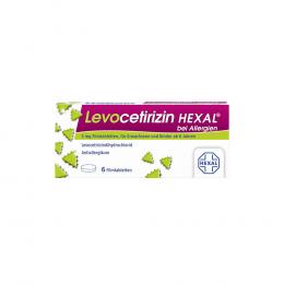 Ein aktuelles Angebot für LEVOCETIRIZIN HX B ALLERG5 6 St Filmtabletten Allergie - jetzt kaufen, Marke Hexal AG.