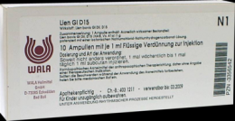 LIEN GL D 15 Ampullen 10X1 ml