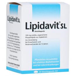 Ein aktuelles Angebot für LIPIDAVIT SL Weichkapseln 50 St Weichkapseln Leber & Galle - jetzt kaufen, Marke Rodisma-Med Pharma GmbH.