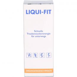 LIQUI FIT flüssige Zuckerlösung Orange Beutel 12 St.