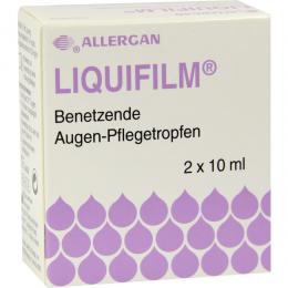 Ein aktuelles Angebot für LIQUIFILM Benetzende Augen Pflegetropfen 2 X 10 ml Augentropfen Trockene & gereizte Augen - jetzt kaufen, Marke AbbVie Deutschland GmbH & Co. KG.
