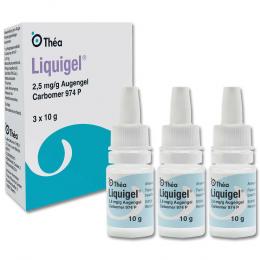 Ein aktuelles Angebot für LIQUIGEL 3 X 10 g Augengel Trockene & gereizte Augen - jetzt kaufen, Marke Thea Pharma GmbH.