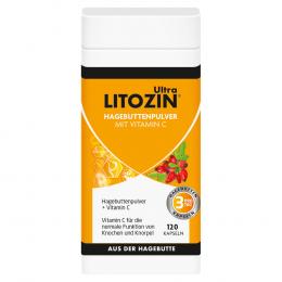Ein aktuelles Angebot für LITOZIN Ultra Hagebutten Kapseln 120 St Kapseln Vitaminpräparate - jetzt kaufen, Marke Queisser Pharma GmbH & Co. KG.