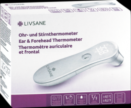 LIVSANE Ohr- und Stirnthermometer 1 St