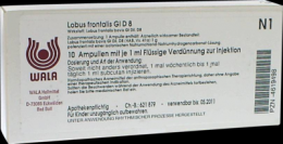 LOBUS frontalis GL D 8 Ampullen 10X1 ml