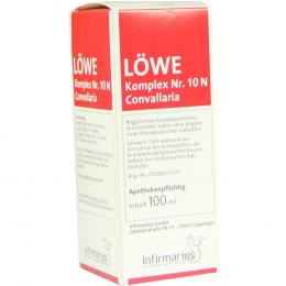 Ein aktuelles Angebot für Löwe-Komplex Nr.10 N Convallaria 100 ml Tropfen Naturheilmittel - jetzt kaufen, Marke Infirmarius GmbH.