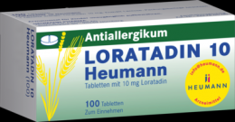 LORATADIN 10 Heumann Tabletten 100 St