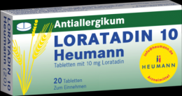LORATADIN 10 Heumann Tabletten 20 St