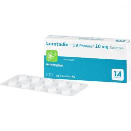 LORATADIN-1A Pharma Tabletten 20 St.