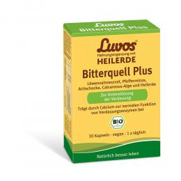 Ein aktuelles Angebot für Luvos Bitterquell Plus 30 St Kapseln Verstopfung - jetzt kaufen, Marke Heilerde-Gesellschaft Luvos Just GmbH & Co. KG.