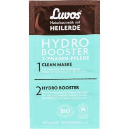 LUVOS Heilerde Hydro Booster&Clean Maske 2+7,5ml 1 P