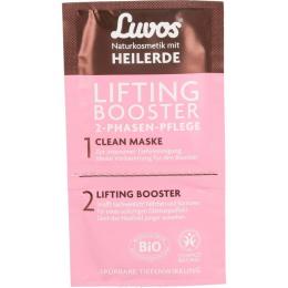LUVOS Heilerde Lifting Booster&Clean Maske 2+7,5ml 1 P