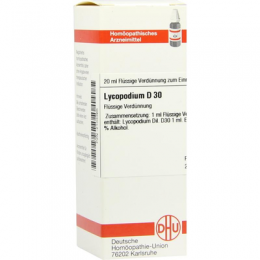 LYCOPODIUM D 30 Dilution 20 ml