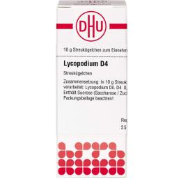 LYCOPODIUM D 4 Globuli 10 g