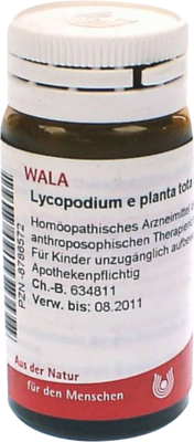 LYCOPODIUM E planta tota D 30 Globuli 20 g