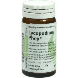 LYCOPODIUM PHCP Globuli 20 g Globuli
