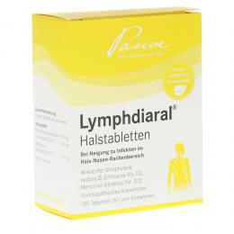 Ein aktuelles Angebot für LYMPHDIARAL HALSTABLETTEN 100 St Tabletten Naturheilkunde & Homöopathie - jetzt kaufen, Marke PASCOE Pharmazeutische Präparate GmbH.