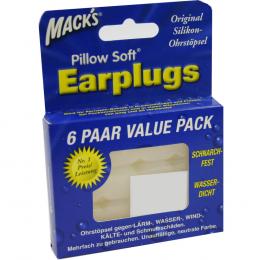 Ein aktuelles Angebot für MACKS Earplugs 6 X 2 St ohne Ohrenschutz & Pflege - jetzt kaufen, Marke AAFI TRADING GmbH.