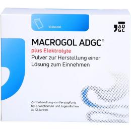 MACROGOL ADGC plus Elektrolyte Plv.z.H.e.L.z.Einn. 10 St.
