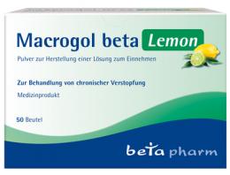 MACROGOL beta Lemon Plv.z.Her.e.Lsg.z.Einnehmen 50 St