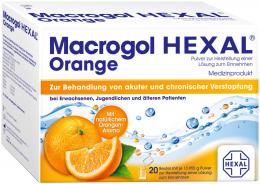 Macrogol HEXAL Orange 20 St Beutel