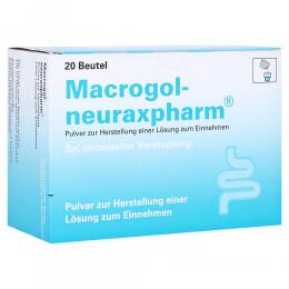 MACROGOL-neuraxpharm Plv.z.Her.e.Lsg.z.Einnehmen 20 St Pulver zur Herstellung einer Lösung zum Einnehmen