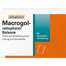 MACROGOL-ratiopharm Balance Plv.z.H.e.L.z.Einn. 30 St.