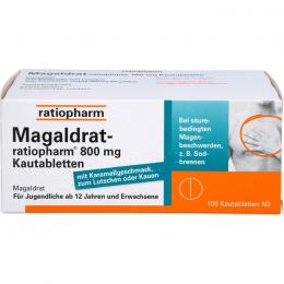 MAGALDRAT-ratiopharm 800 mg Tabletten 100 St.
