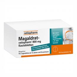 Ein aktuelles Angebot für Magaldrat-ratiopharm 800mg Tabletten 100 St Tabletten Sodbrennen - jetzt kaufen, Marke ratiopharm GmbH.