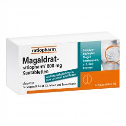 Magaldrat-ratiopharm 800mg Tabletten 50 St Tabletten