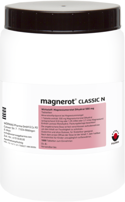 MAGNEROT CLASSIC N Tabletten 1000 St