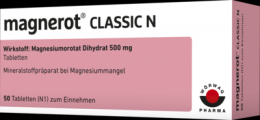 MAGNEROT CLASSIC N Tabletten 50 St