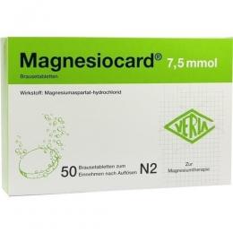 MAGNESIOCARD 7,5 mmol Brausetabletten 50 St.