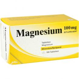 Magnesium 100mg Jenapharm Tabletten 100 St Tabletten